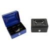 Practical Mini Petty Cash Money Box Stainless Steel Security Lock Lockable Safe Small Fit For House Decoration