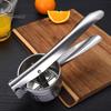 Vegetable Water Remover Stainless Steel Potato Ricer with T-shaped Handle, Handheld Manual Garlic Kitchen Gadget for Mashed Potatoes Press,
