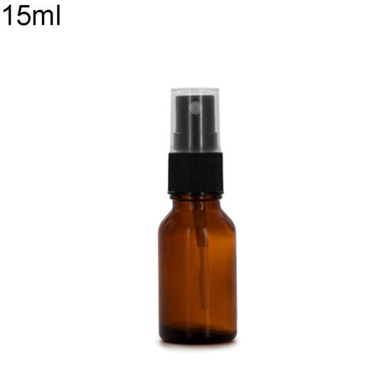 10/15/20/30/50/100ML Empty Amber Glass Bottle Essential Oil Mist Spray Container