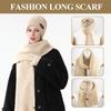 Womens Winter Knit Hat Scarf Gloves Set Warm Windproof Beanie With Matching Accessories In Striped