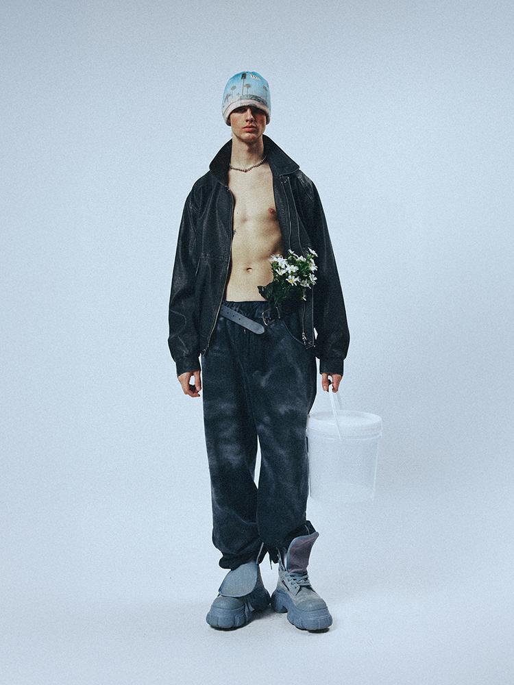 SUNDAY FRUIT MARKET Sunday Dyeing Sweatpant Black