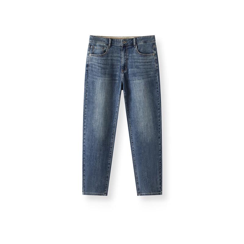 Semir Men's Flexible Denim Straight-Leg Jeans
