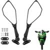 KEMIMOTO Ninja 300 Mirrors Compatible With Ninja 400 250 500 ZX6R EX300 ZX-6R Motorcycle Rear View Mirror