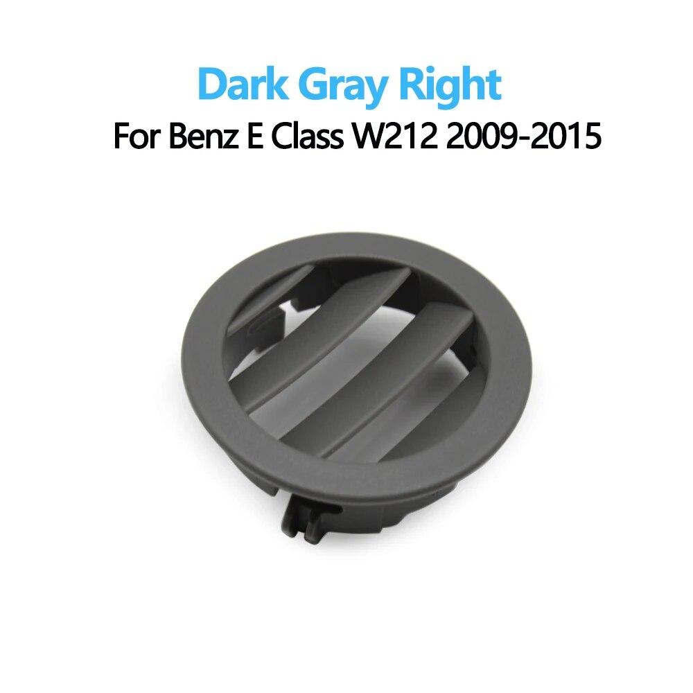 

Передняя панель автомобиля, вентиляционная решетка переменного тока, маленькая круглая крышка для Mercedes Benz E Class W212 2009-2015 E200 E300 E350 E550 W212 Dark Gray R