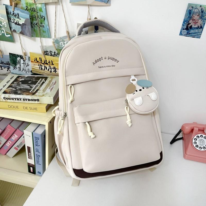 

Школьный рюкзак Школьный рюкзак высокой ценности Повседневный простой легкий для поездок Универсальный большой вместимости