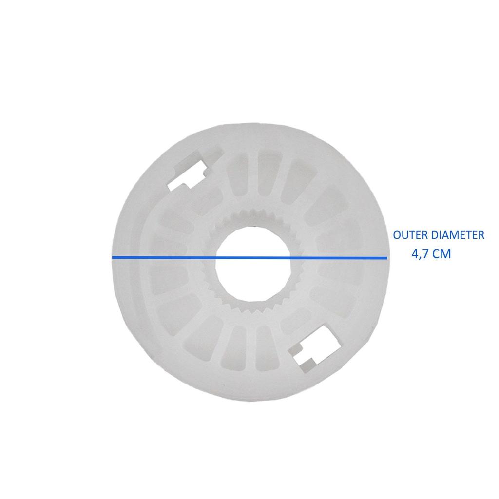 Window Regulator Roller 20-Pack for Volkswagen Touran, Caddy 3, A4, Skoda Octavia Front Doors