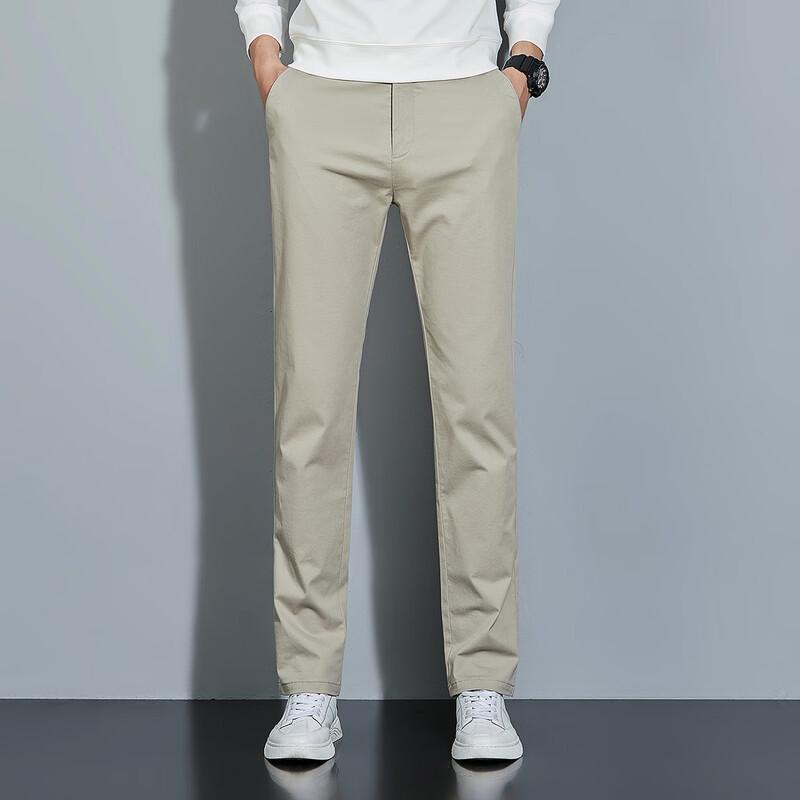 ROMON Men's Loose Straight Casual Pants LM608