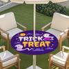 Outdoor Round Table Cover With Umbrella Hole Waterproof Elastic Edge Patio Garden Deck