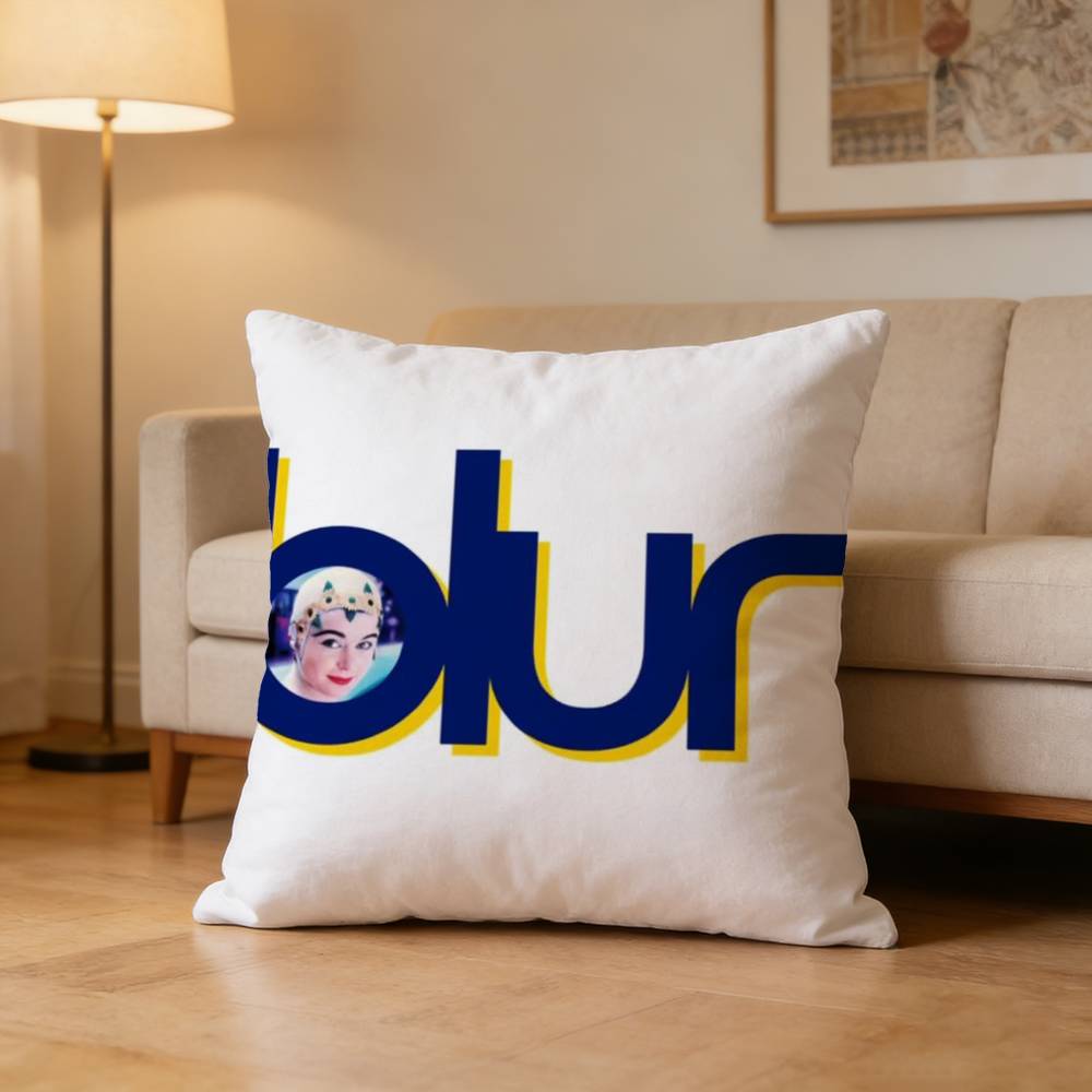 BBlur Band Pillow Case Pattern Printed Pillowcase For Living Room Sofa Cushion Cover 30x30cm