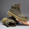 Herren Echtleder High Top Martin Stiefel - Herbst/Winter 2024