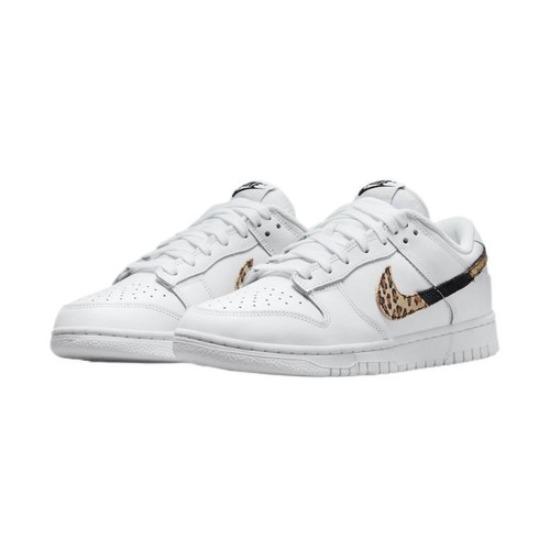 

Nike Dunk Low SE Animal Swoosh White Leopard 2021 Shoe DD7099-100 EU 36.5 білий