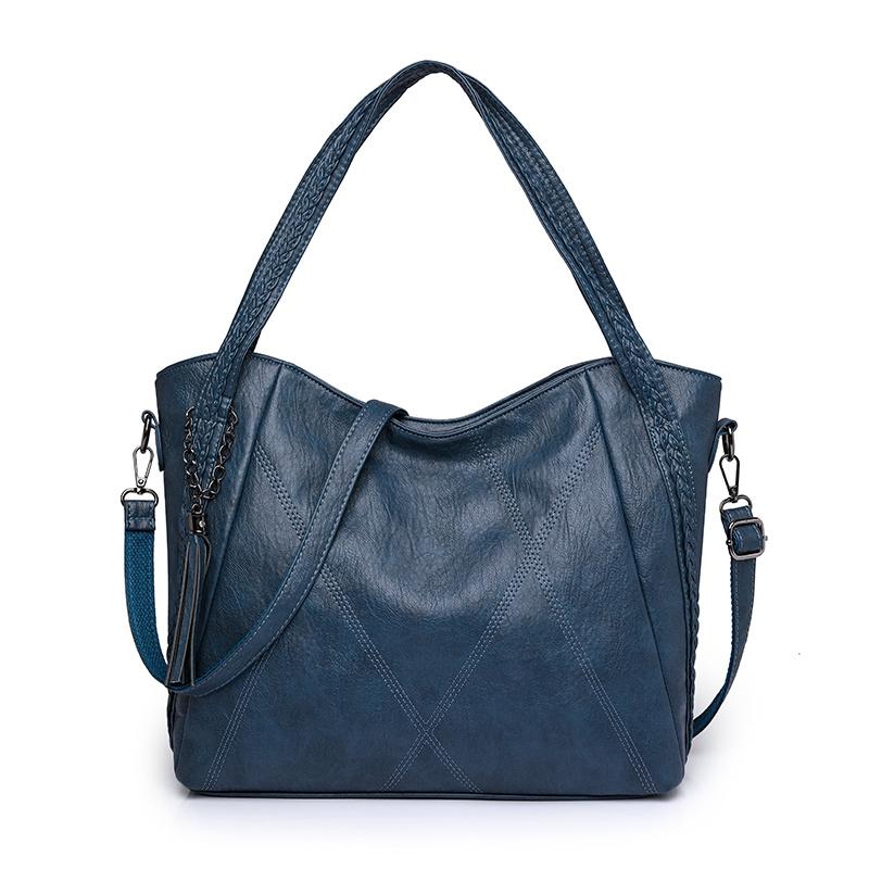 Female Handbag Large Capacity Shoulder Bags Big Stylsih Tote Bag Ladies Soft Leather Hobos Messenger Bags Women Shopper Bag