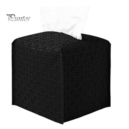 

Крышка для коробки с салфетками, держатель для одноразовых бумажных полотенец для рук, современный минималистский дизайн, простой в использовании, водонепроницаемый держатель для салфеток, универсальный декор чёрный