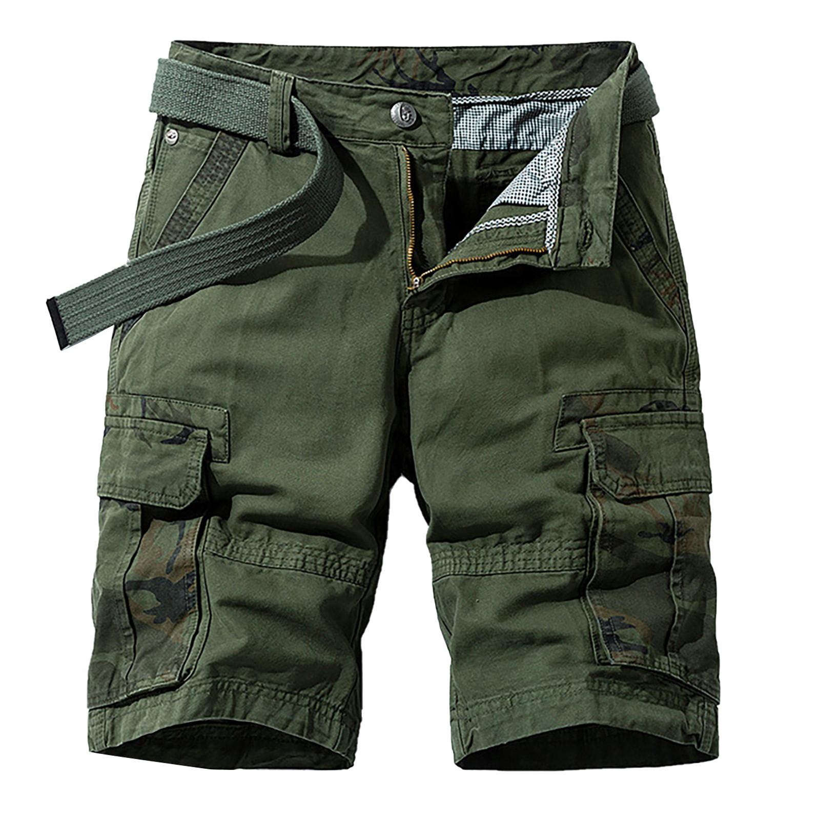 

Мужские домашние модные повседневные базовые свободные дышащие быстросохнущие брюки 29 армия зеленый