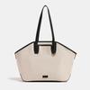 Summer new high-end resort series yak wool hemp tote bag, large-capacity commuter shoulder underarm bag