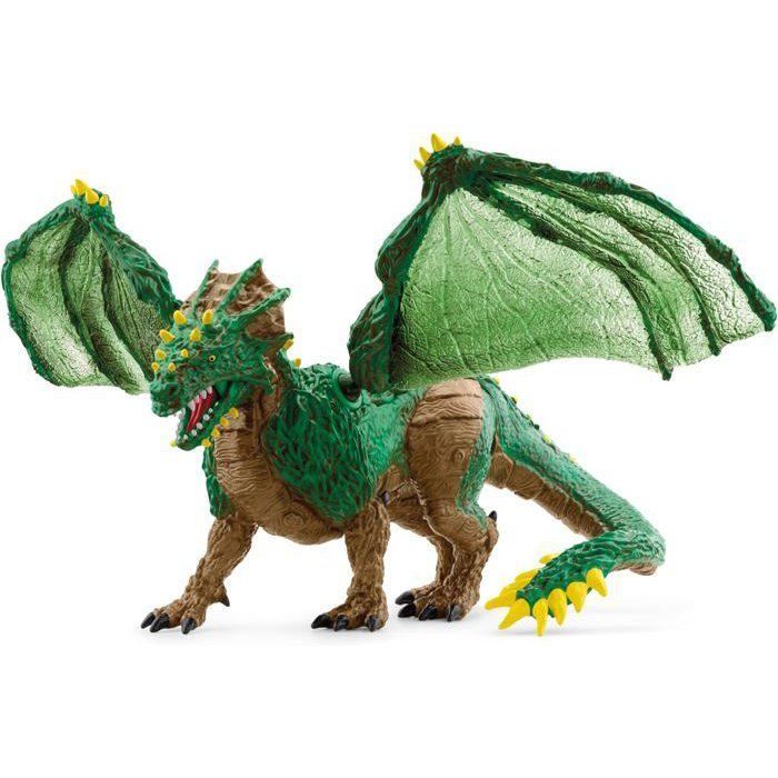 Dragon de la jungle, figurine fantastique, pour enfants dès 7 ans, ELDRADOR CREATURES - 19 x 22 x 13 cm, schleich 70791 ELDRADOR