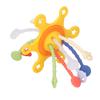 Baby Pull String Toy Brain Development Interactive Fine Motor Skill Colorful Silicone Pull String Se
