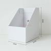 1pcs Office paper file box, desktop storage rack, vertical paper box, book box, book storage, archive and data bookshelf