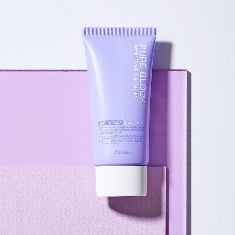 [Apieu] Pure Block Naturalny Wodoodporny Krem Przeciwsłoneczny SPF 50+ PA+++ 50ml