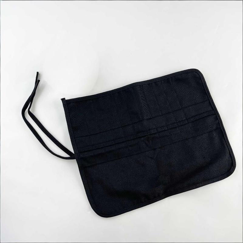 

40*32cm Painting Brushes Canvas Storage Bag 22 Slots Watercolour Brushes Calligraphy Brushes Storage Bag Roll Up Pen Bag чорний