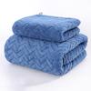 Thickened Absorbent Wheat Ear Coral Fleece Towel Bath Towel