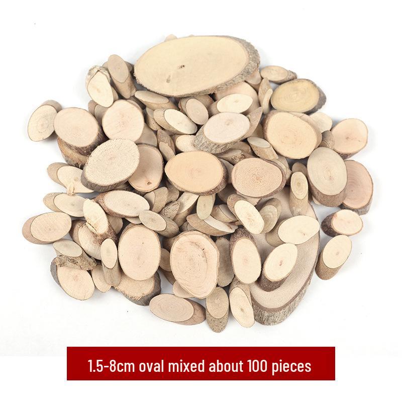 Wood Chips & Tree Slices DIY Craft Kit for Kids