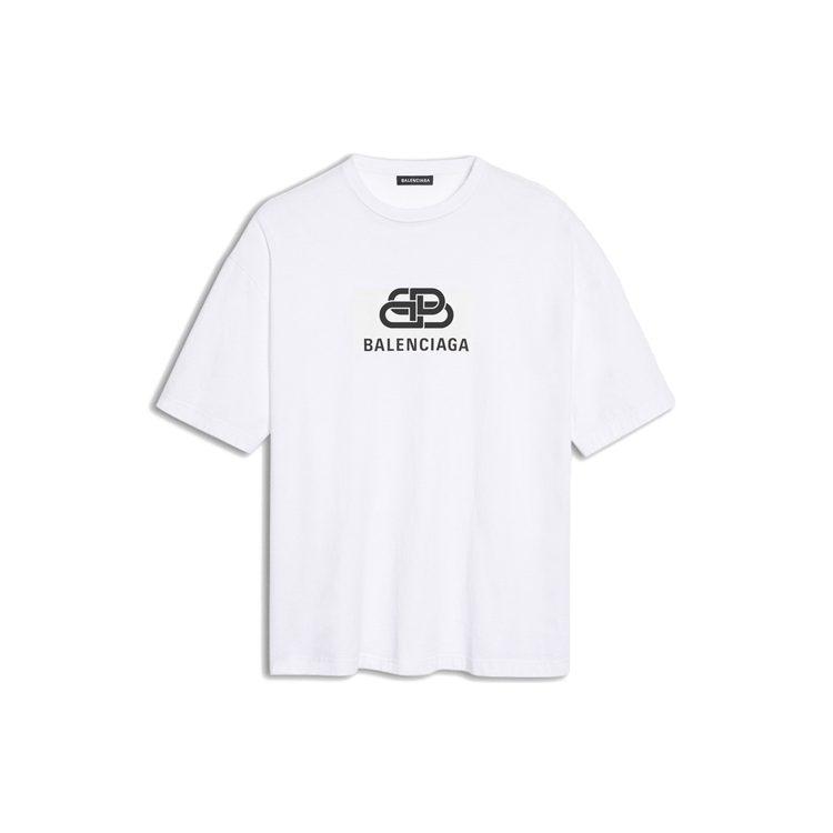 Balenciaga T Shirts Men's Crew Neck Moderate Straight Fit 570803TEV489044