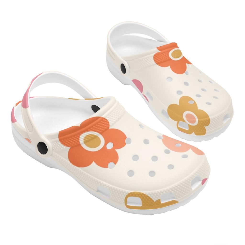 Cute Printed EVA Clogs Slippers Men Women Lightweight Soft Slip On Casual Sandals Lightweight Soft Sole Summer Daily Wear