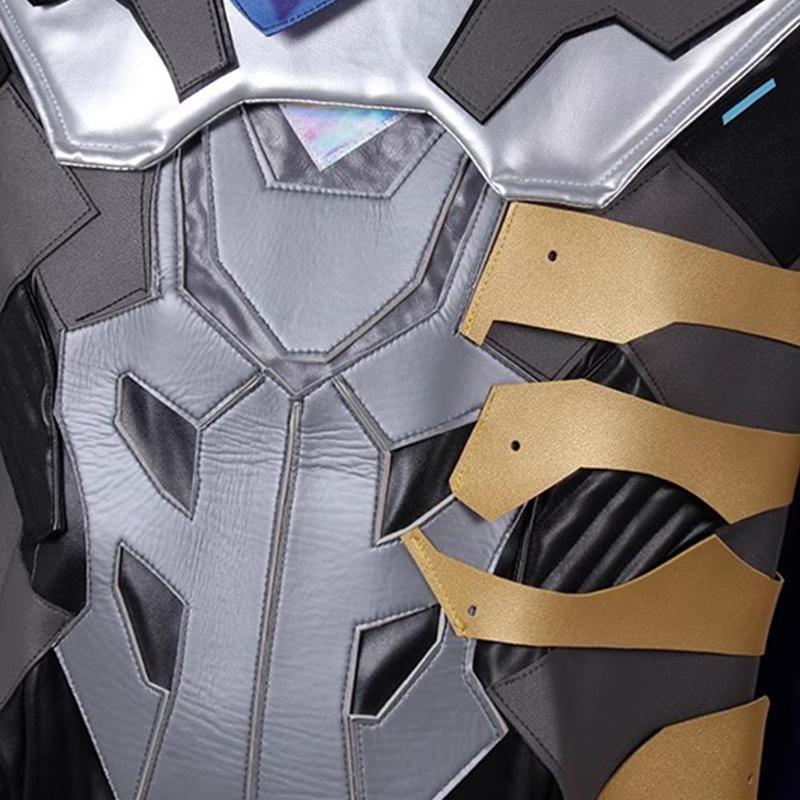 Game Valorant Omen Cosplay Costume Role Play Blueadult Men Roleplay Outfits Male Halloween Party Costume