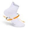 5 Pairs Sports Socks Men Running White 100% Cotton Male Mid Tube Socks Spring Summer Sweat Absorbing Calcetines