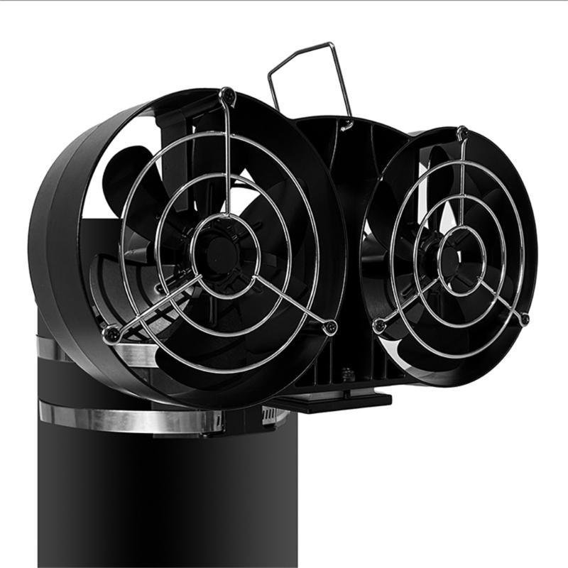 Wentylator do pieca bez prądu Wentylator do pieca zasilany ciepłem Przyjazne dla środowiska rozwiązanie grzewcze do nowoczesnego wystroju domu