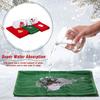 New Year Towel Classic Solid Xmas Tree/Snowman/Santa Claus Embroidery Bath Towel 45x32cm Christmas Hand Towels
