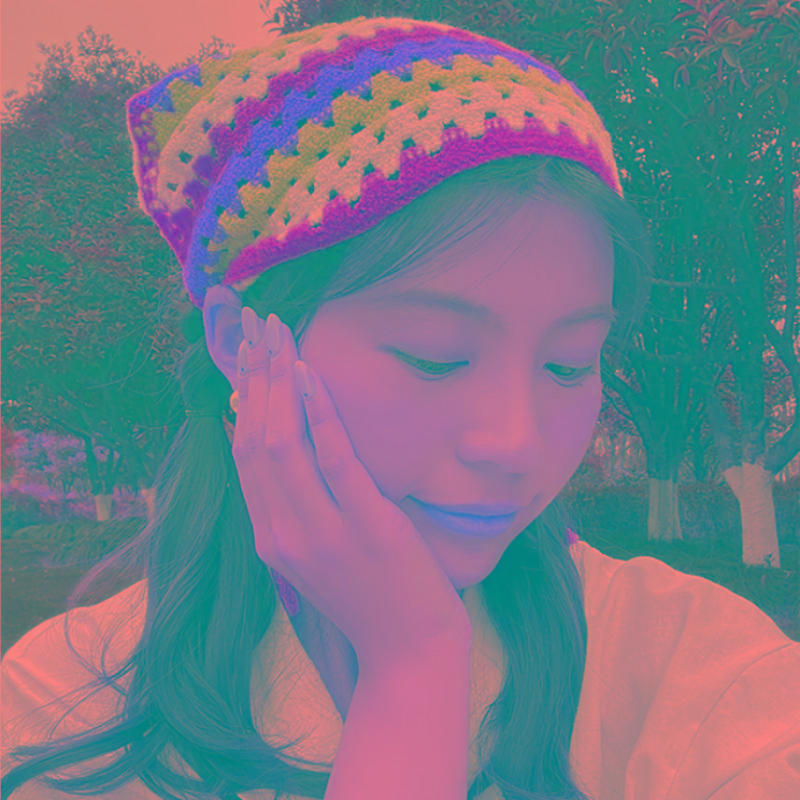 Französisches Retro Niedliches Gehäkeltes Dreieckstuch Sommer Pastoraler Stil Dreieckstirnband Bergsteigerschal