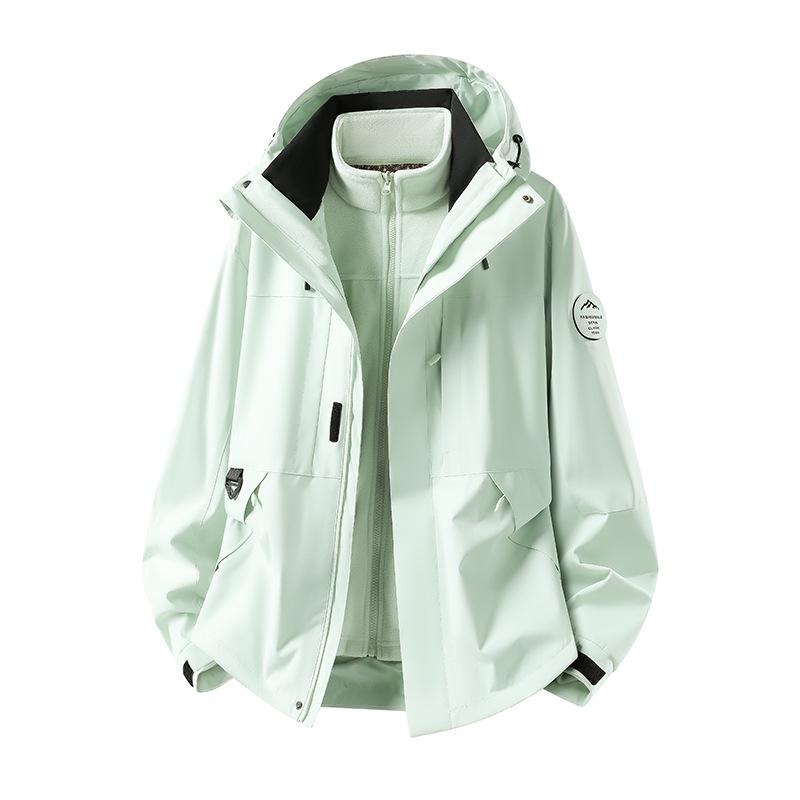 Luotuo 2026 Women's Custom Print 3-in-1 Mountaineering Jacket Set