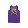Nike NBA Los Angeles Lakers LeBron James City Fan Edition Jersey Purple Men Streetwear AJ4618-510