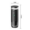 Portable Coffee Maker Suitable for Ground Coffee and Coffee Capsules Rechargeable Handheld for Travel
