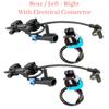 2 Kits ABS Wheel Speed Sensor Rear Left & Right W/ Connector For Chevrolet GMC