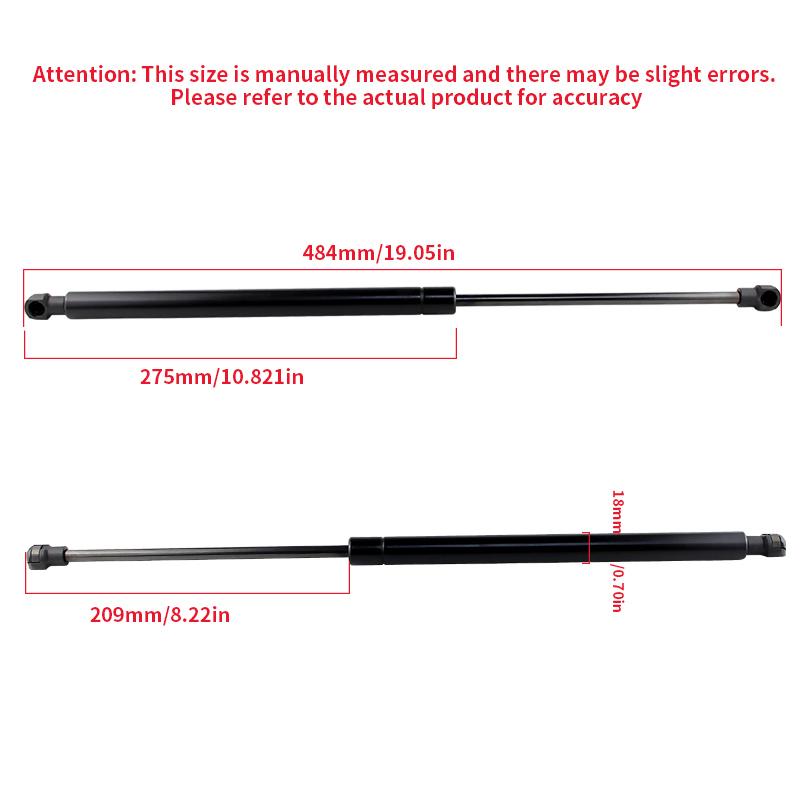 2PC Car Rear Trunk Boot Tailgate Gas Struts Lift Support Damper Shocks For Volvo XC90 MK1 2002-2014 OEM 30634580 Car Accessories