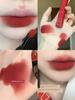 Found the Retro Red-Brown Shade That Suits Everyone! Small Tube Matte Velvet Lip Gloss for Women's Daily Use