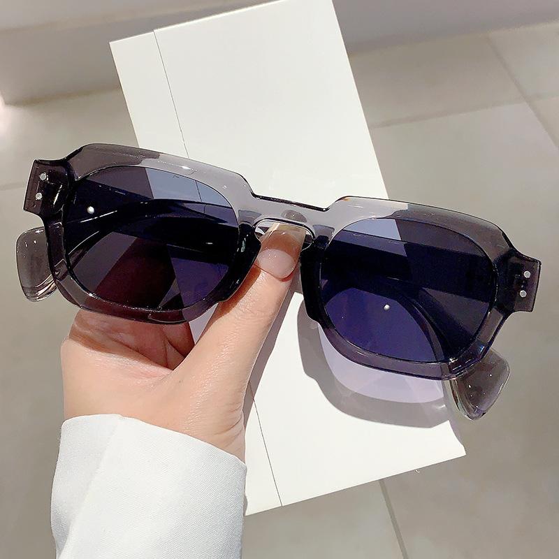 New Vintage Rectangle Sunglasses Men Women Retro UV400 Luxury Brand Design Fashion Shades Eyewear Goggles