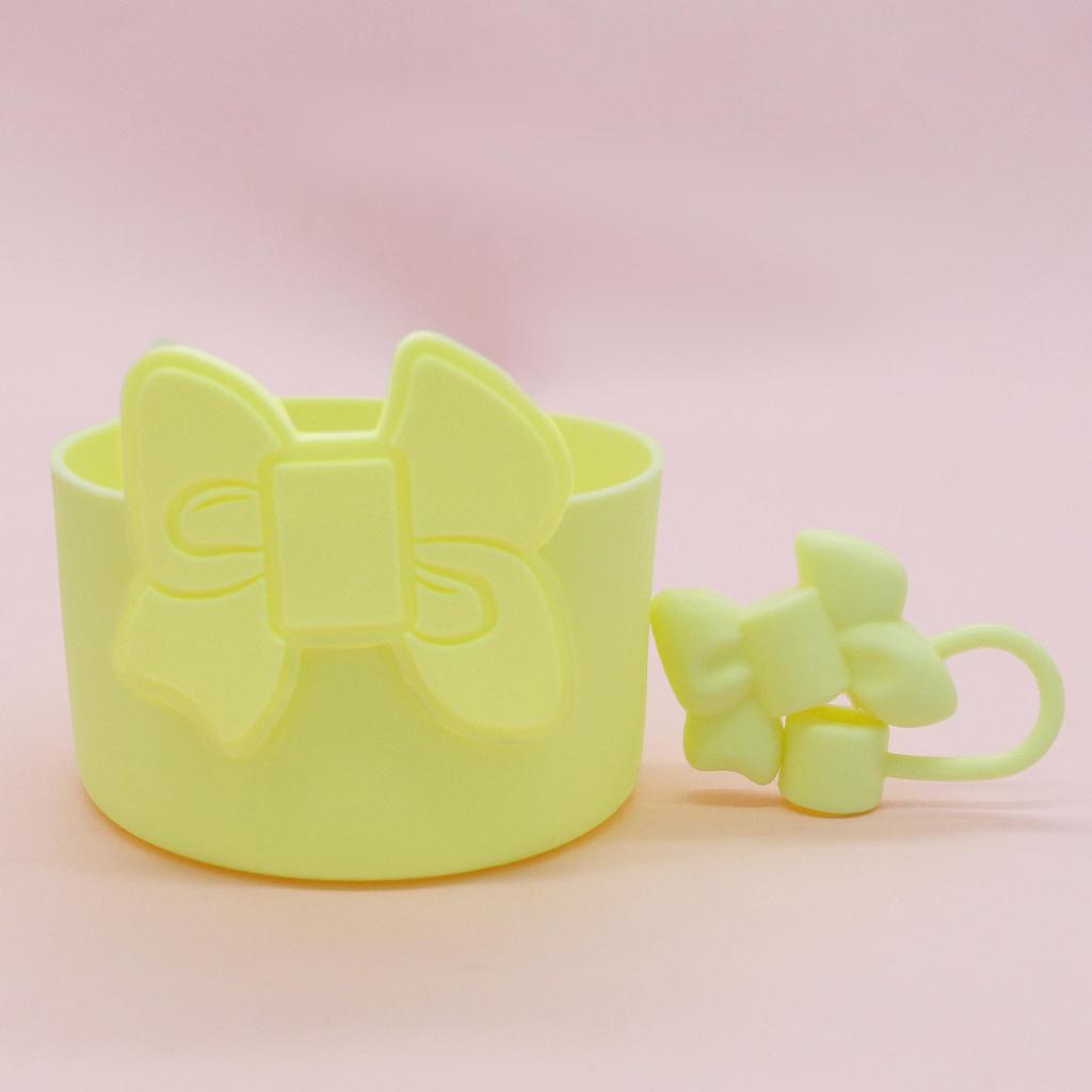 Silicone Insulated Cup Sleeve: Stanley Water Bottle Bottom Cover & Protective Sleeve