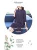 Korean Style Medium-Long Knit Dress for Spring/Autumn - Concealing Mother's Base Layer Wool Dress