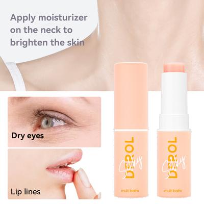 Kollagen Multi Balm Stick Skrynkla Bounce Anti-Wrinkle Fuktgivande Multi Balm Ljus upp matt hudton Cream Korean Cosmetics 7g