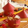 Granary Fruit & Nut Storage Bowl - Melon Seed, Candy, Snack Tray for Living Room