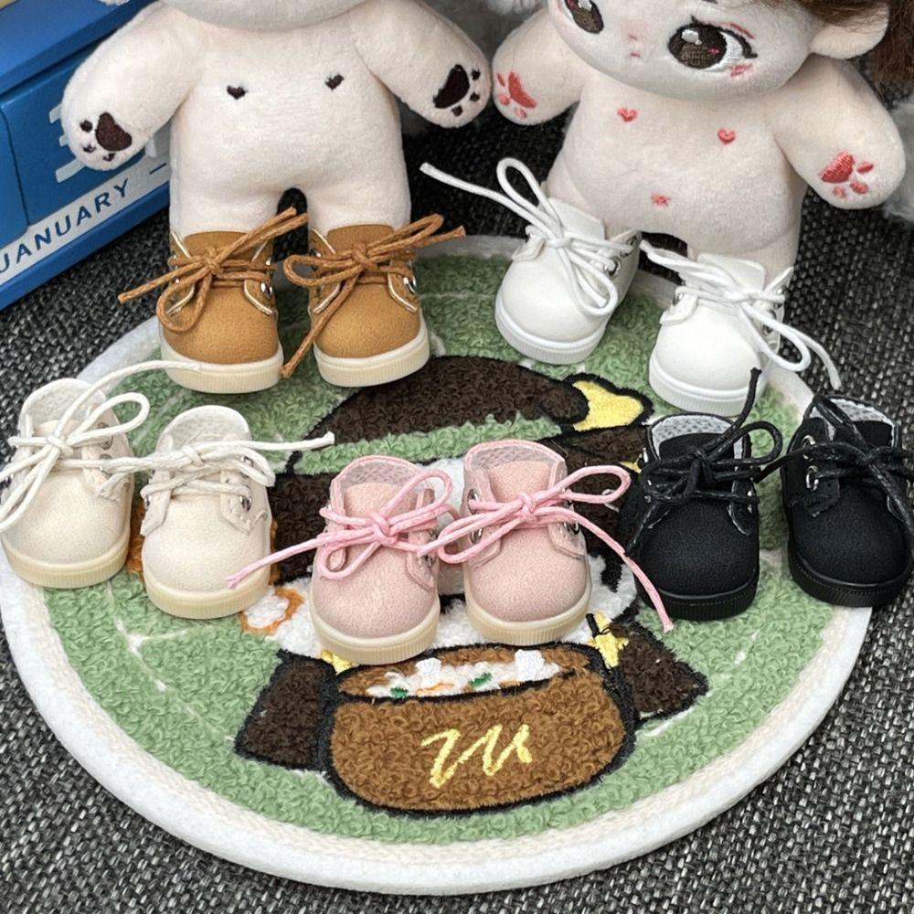 Sneakers Cotton Doll Leather Shoes Sitting Party Doll Clothes Shoes  DIY Doll Toy
