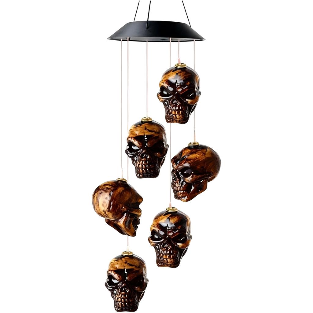 Powered Wind Light, Colorful LED Hanging for Garden Patio Balcony Outdoor Decor