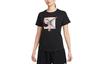 Nike Sportswear Women's Bird Print Classic Crewneck T-Shirt Black FB8096-010