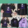 Kawaii Kuromi Hoodie Met Grunge Gothic Punk Cartoon Print Voor Harajuku Mode
