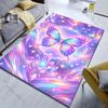 Multiple sizes Colorful dreamlike butterfly and moons Carpet for Living Room Bedroom Sofa Home Decor Rus Non-slip Floor Mat