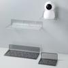 Transparent Wall Mount Shelf No Drill Anti-Slip Load Bearing Bathroom Living Room Storage Rack